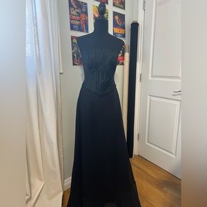 Floor length gown